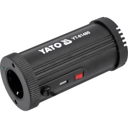 Инвертор на напрежение YATO, 12V - 230 V, 150 W
